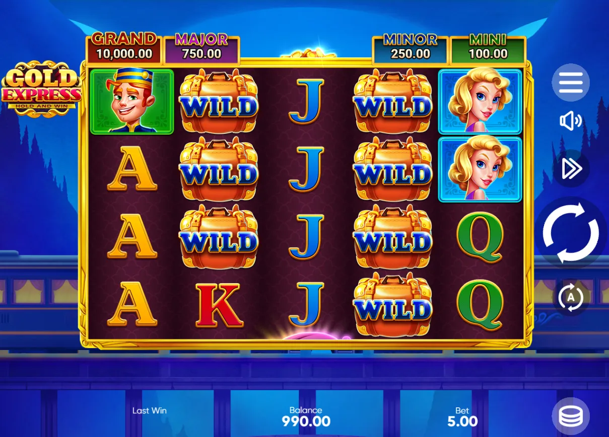 Gold Express Hold and Win demo